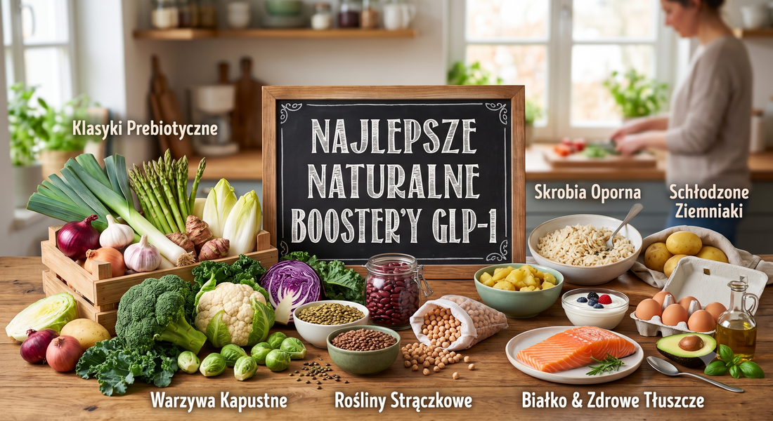 Ozempic - GLP-1 z kuchni: jak pobudzić naturalny hormon sytości poprzez jedzenie