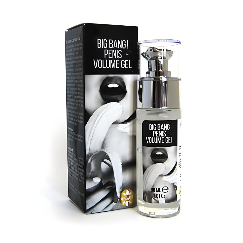 Big Bang Erektionscreme Penis Volumen Gel Potenzmittel intim Sex 100% NATUR Vegan