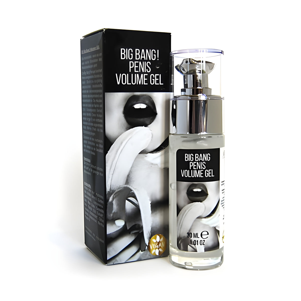 Big Bang Erektionscreme Penis Volumen Gel Potenzmittel intim Sex 100% NATUR Vegan