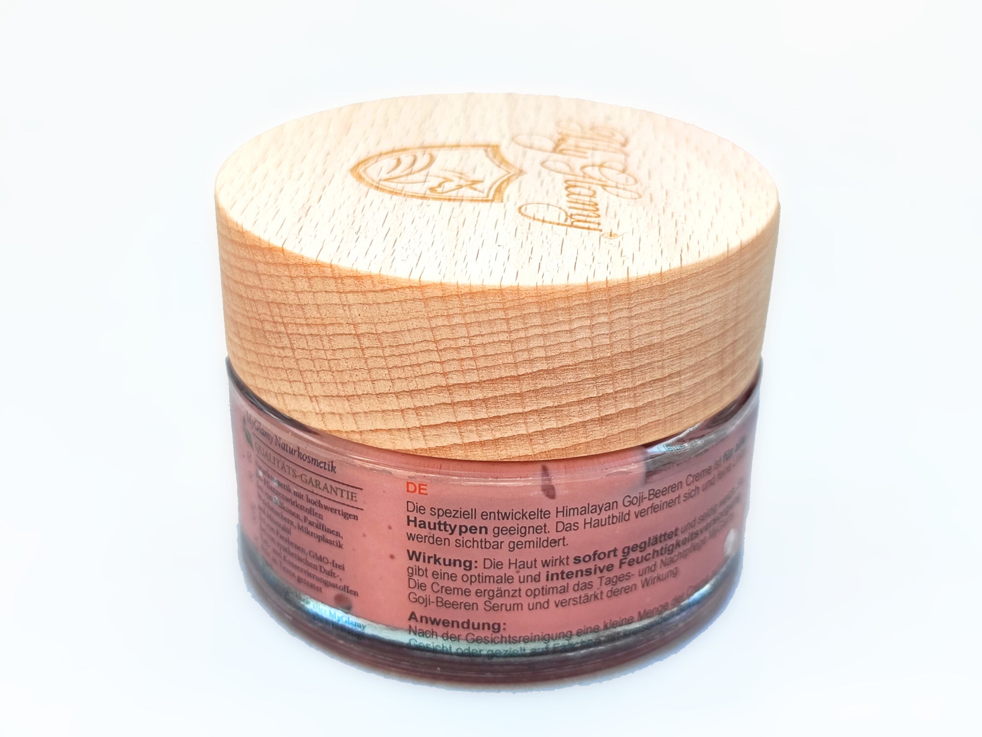 MyGlamy LUXUS Himalaya Bio GOJI BEEREN ANTIOXIDATINEN HYALURONSÄURE Superfood Gesichtscreme 50 ml