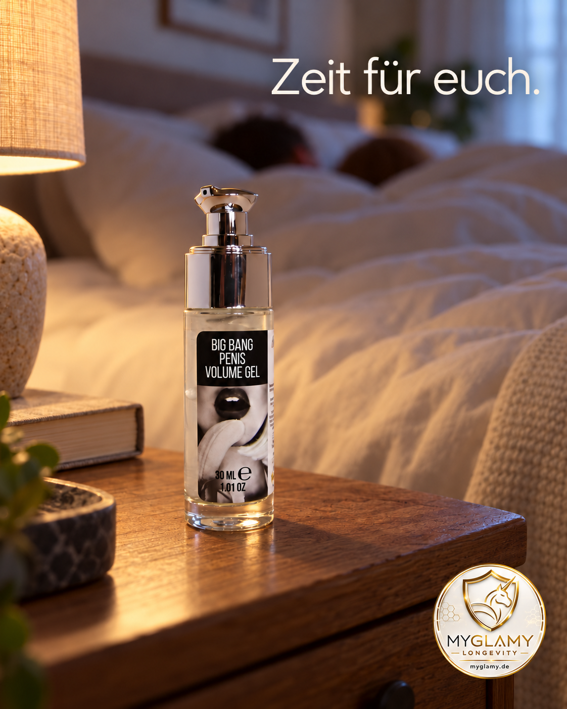 Big Bang Erektionscreme Penis Volumen Gel Potenzmittel intim Sex 100% NATUR Vegan