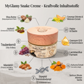 MyGlamy Naturkosmetik Hyaluron Creme Snake Power LIFT 50ml Creme mit 4% Schlangengift Kurkuma Hyaluronsäure