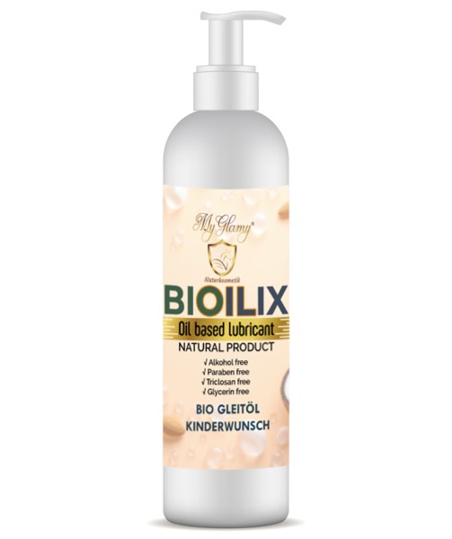 MyGlamy Bioilix Kinderwunsch Gleitmittel bei Gleitöl für den Intimbereich -ohne Parabene Wasser Glyz