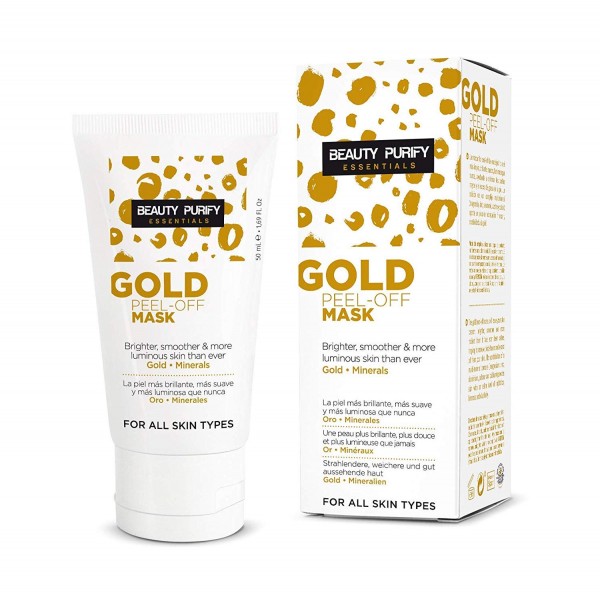 Peel of Mask Gesichtsmaske mit Goldpartikeln und kolloidalem Goldpuder gegen Falten 50 ml