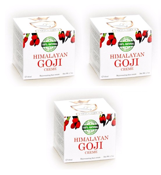 3x Himalaya Goji Berry Face Cream 50 ml Anti Aging Natural Product