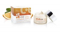 Tages Creme Vit Vit C+E Vitamin +Hyaluronsäure Anti Age AUFHELLER BIO 50 ml mit Sonnenschutz SPF 15