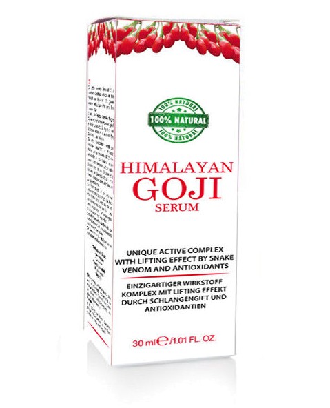 MyGlamy 30 ml Luxus Anti-Age-SERUM Himalaya-Goji-Beeren Schlangengift Superfood-Essence Bio NATUR