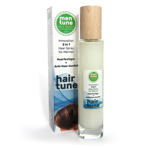 MenTune HairTune Mann 3in1 Haarspray Festiger + anti Ausfall + Wachstum Parfum Naturprodukt 100ml ve