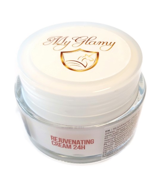 MyGlamy 24 H Rejuvanating Face Cream 100% NATURE Snake Venom Snake Wrinkles Anti Aging Cream 50 ml